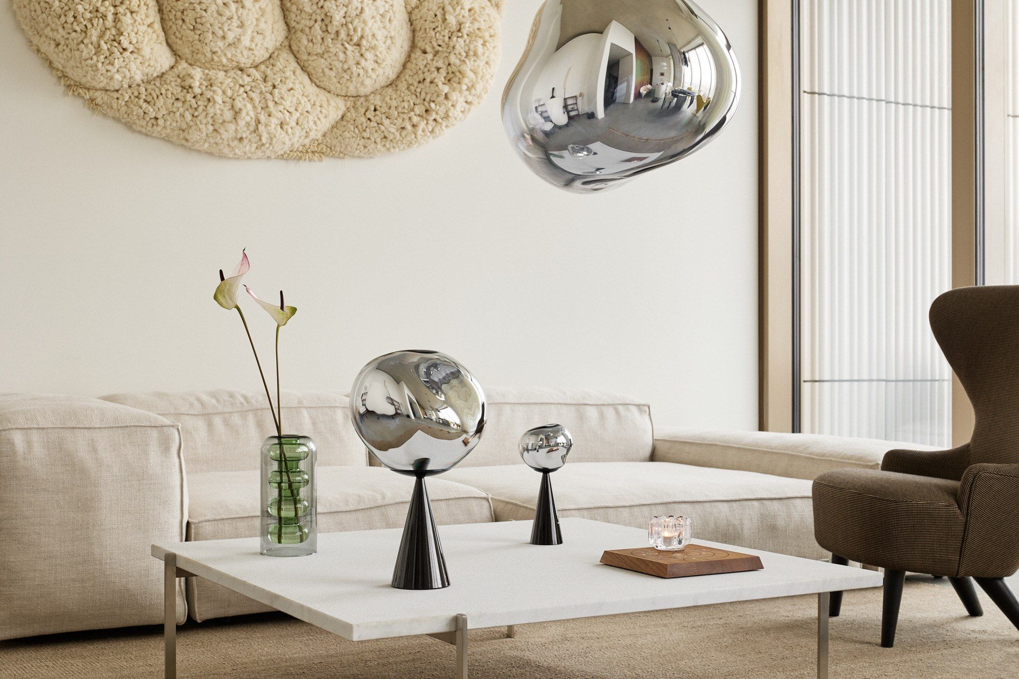 Светодиодная настольная лампа с батарейным питанием Tom Dixon Melt ARCH-00056851 - Вид №45