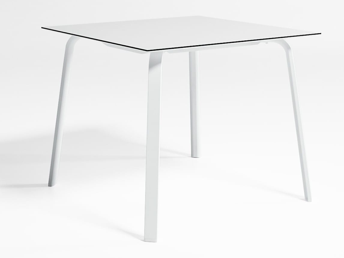 Термокрытый алюминиевый штабелируемый садовый стол GANDIABLASCO стек ARCH-00072935 - Вид №1