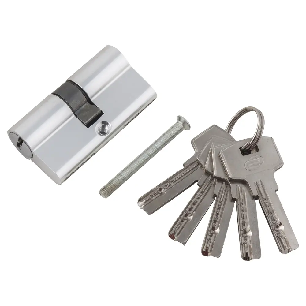 Цилиндр Standers ключ/ключ 30х30 хром, TT-CAB802 STLM-2049851 - Вид №1