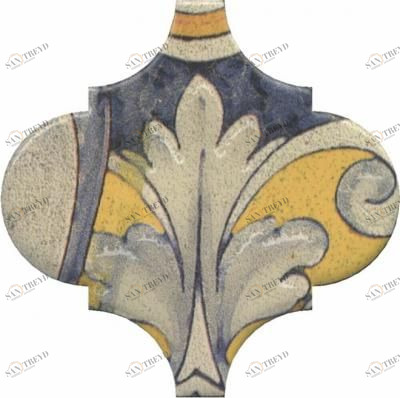 OP\A163\65000 Декор Арабески котто орнамент 6,5*6,5 Kerama Marazzi sun-id-317279