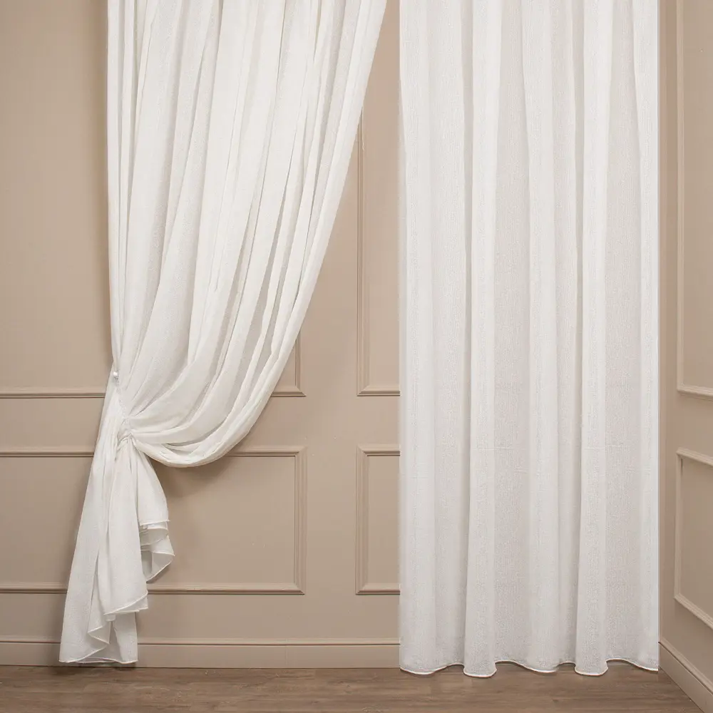 Тюль 1 п/м сетка Gauze 300 см 140 г/м² цвет молочный 89462547 STLM-2004754 TEX REPUBLIC 