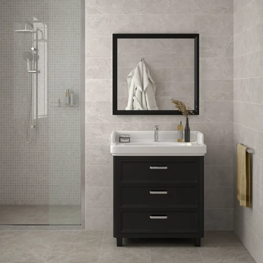 Плитка настенная Kerama Marazzi Феррара 20x50 см 1.2 м² цвет серый глянцевый STLM-2164756