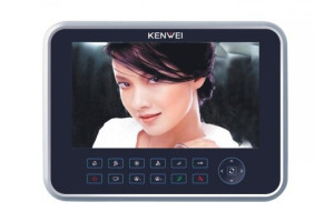 15895102 Цветной монитор видеодомофона без трубки hands-free KW-129C-W200 СП16282 Kenwei