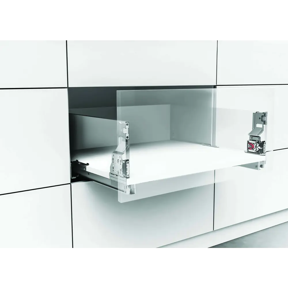 Комплект роликовых направляющих Flowbox h144 500 мм, сталь, цвет мокко 85441386 STLM-2018256 Santreyd  - Вид №4