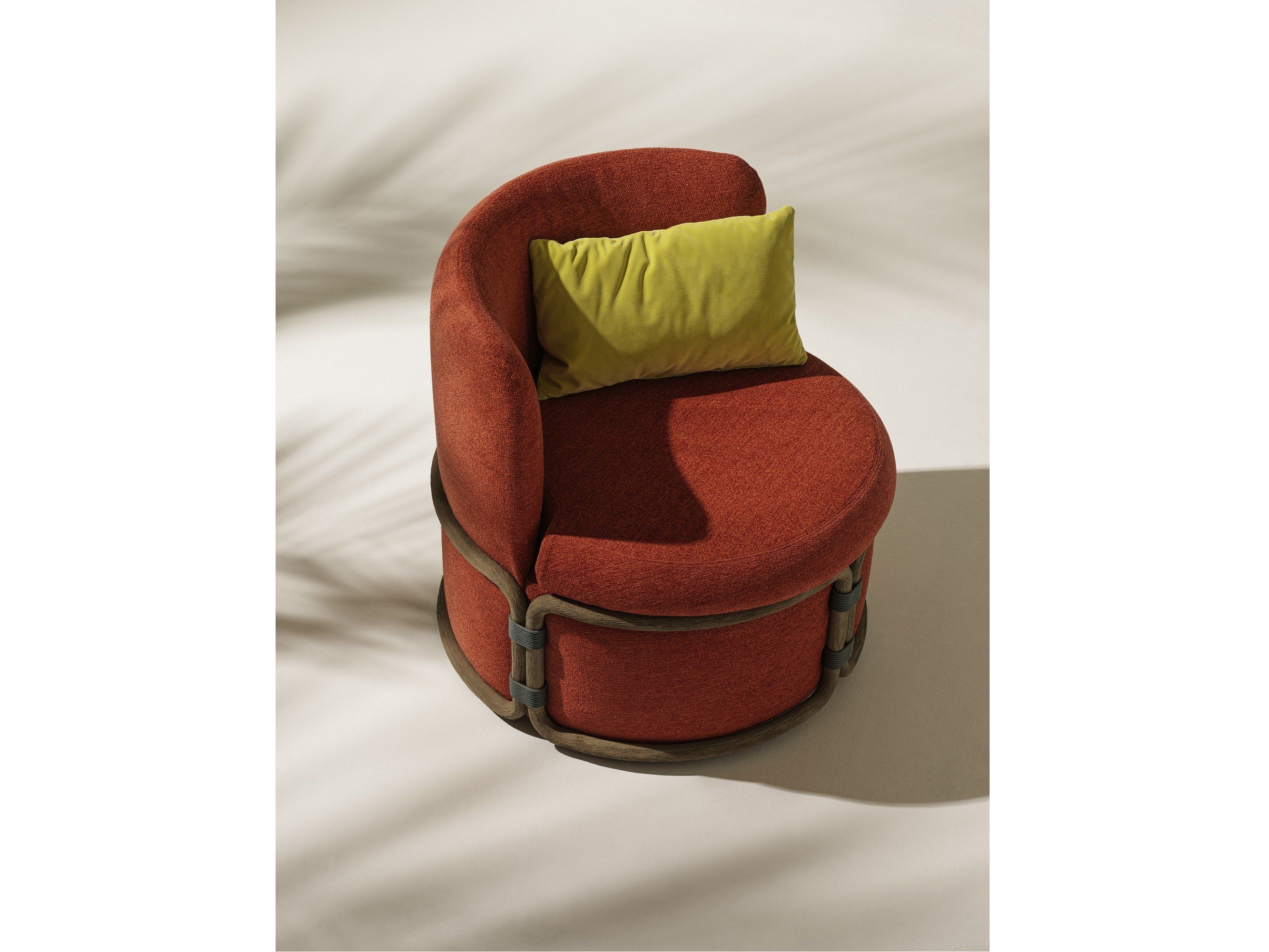 Ткань сад стул Ethimo Rotin ARCH-00107998 - Вид №4