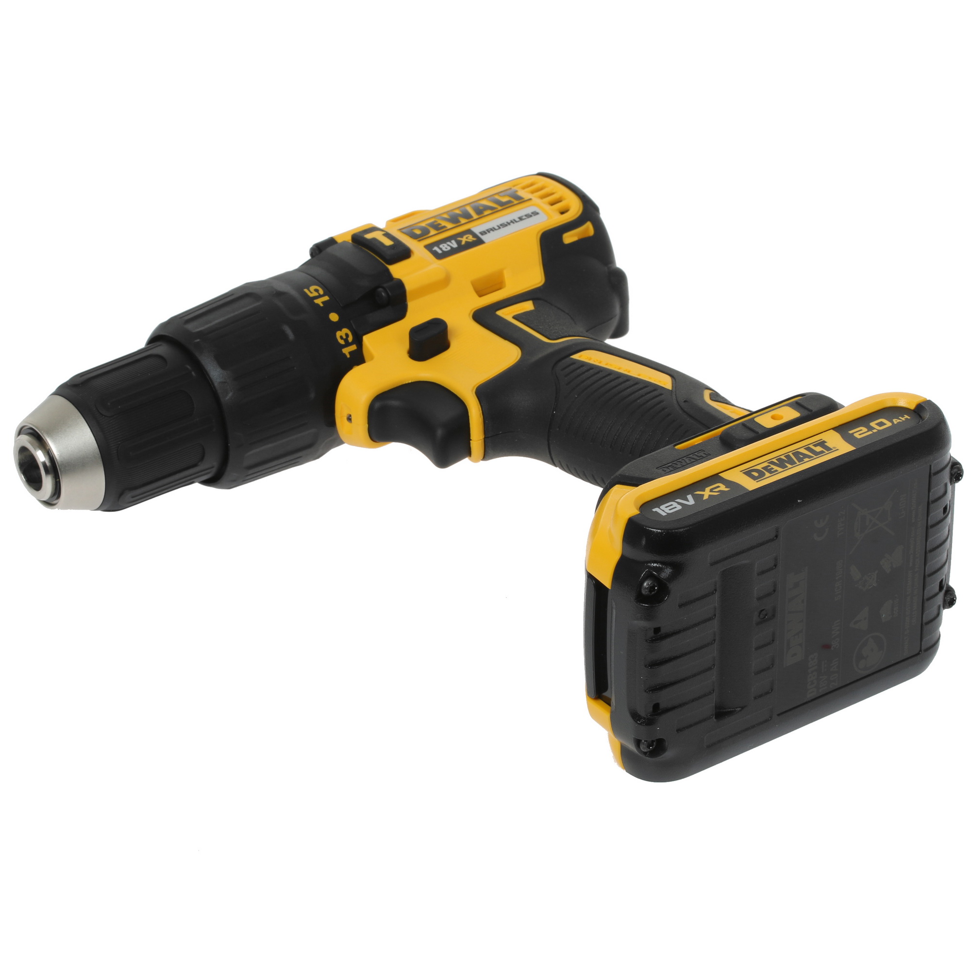 Дрель-шуруповерт DeWalt DCD778D2T-QW XR FLEXVOLТ 18/54V 5437877 STDN-0029840 - Вид №4
