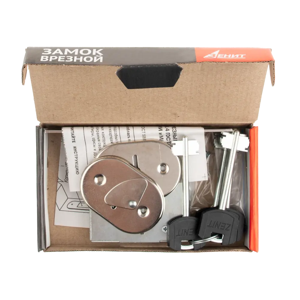 ЗЕНИТ Сувальдный врезной замок ЗВ8-6.4 с перекодировкой 85302640 STLM-0061035 - Вид №5