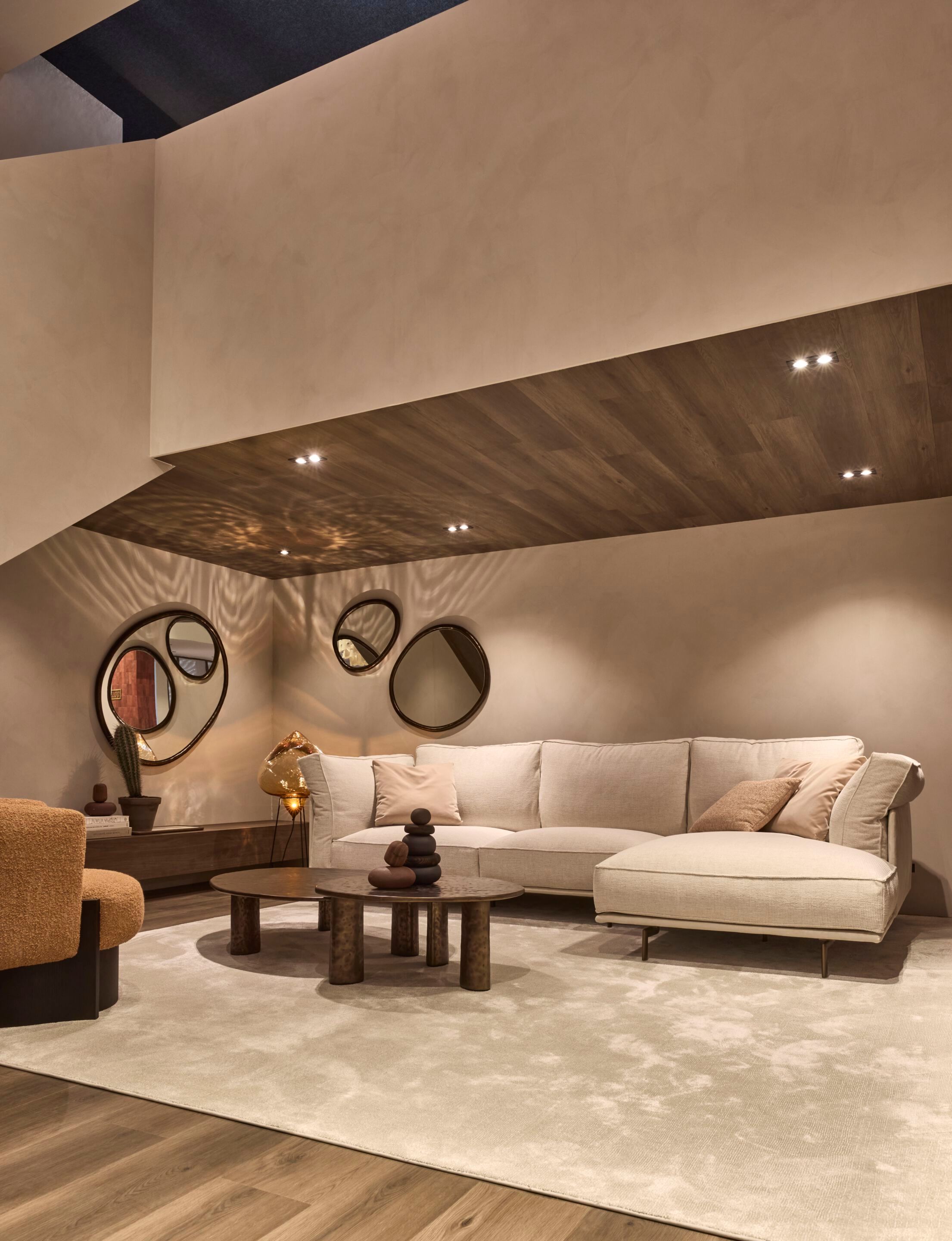 Настенное зеркало с алюминиевой рамой Linteloo Charles ARCH-00003782 - Вид №4