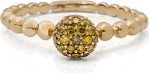 10599854 Michael Aram Кольцо "Золотые жемчужины" (золото, желтые бриллианты) Золото
