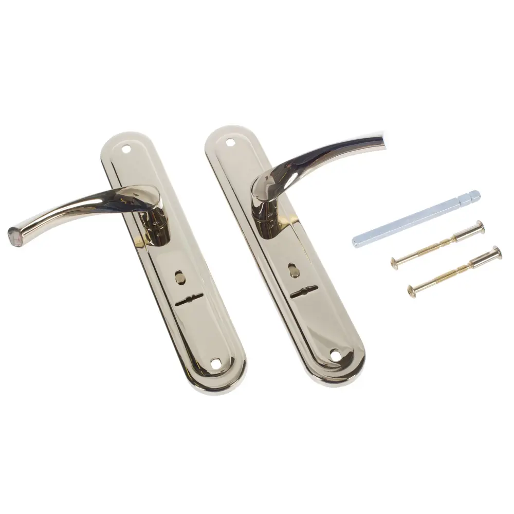 Дверные ручки Apecs на планке с PVD-покрытием 18776229 STLM-0896393 - Вид №1