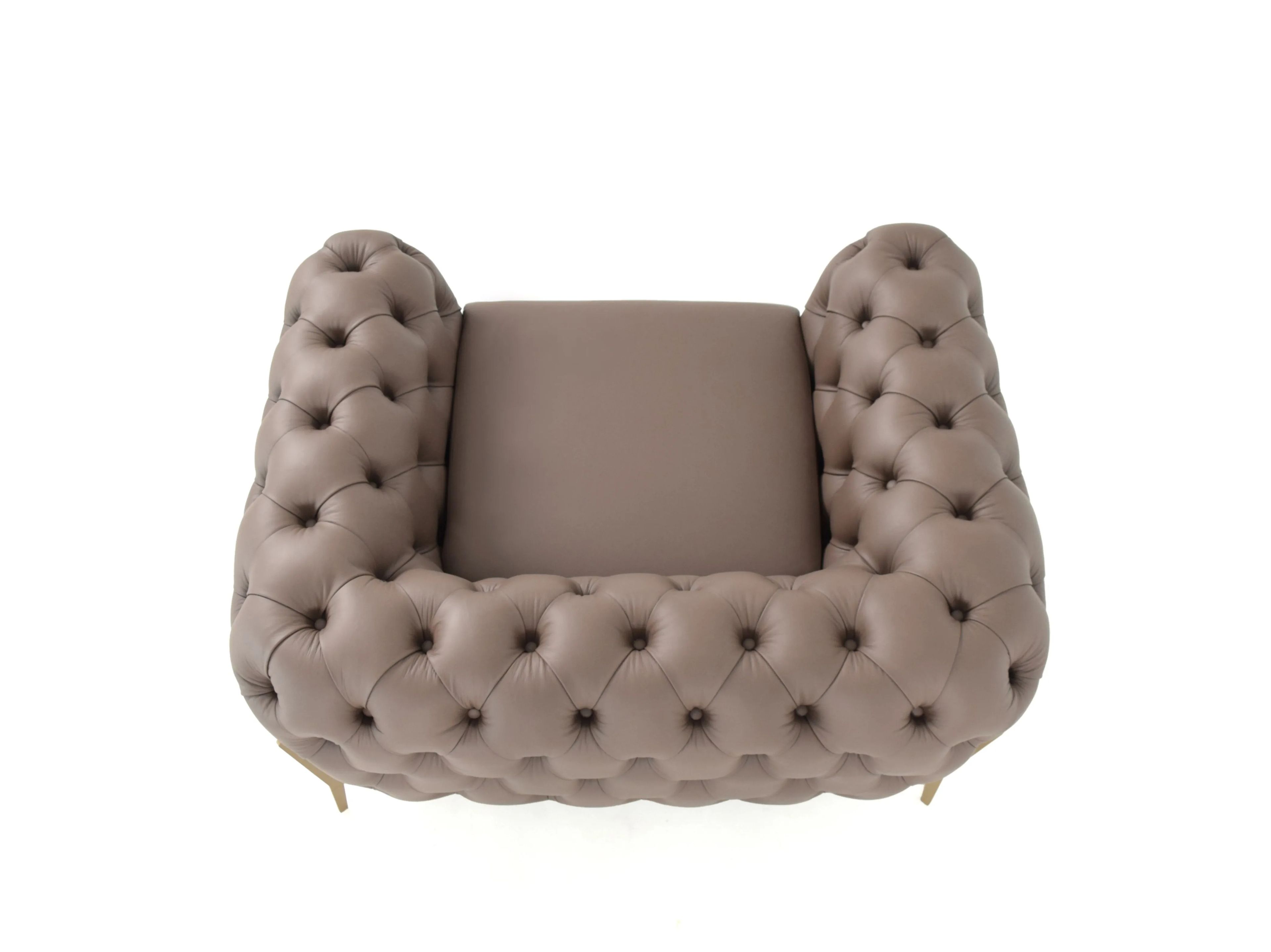 Кожаное кресло capitonné ABLE Belladonna ARCH-00147062 - Вид №3