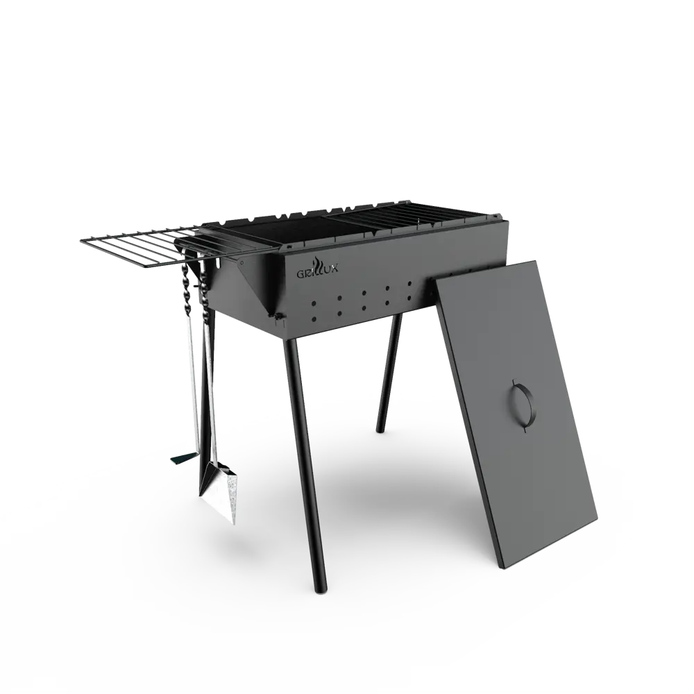 Мангал Praktika Black 86x33x60 см 86577625 STLM-2188930 Santreyd  - Вид №1