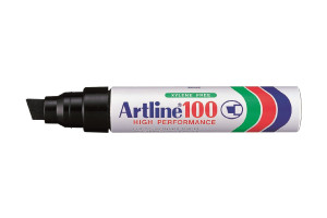18122197 Промышленный маркер 100 с широким наконечником, 7,5-12 мм, черный EK100-338 Artline