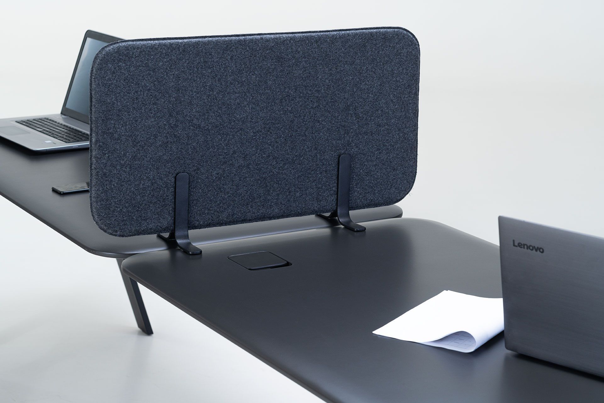 Рабочий стол из стали и дерева Nunc крыло ARCH-00108699 - Вид №2