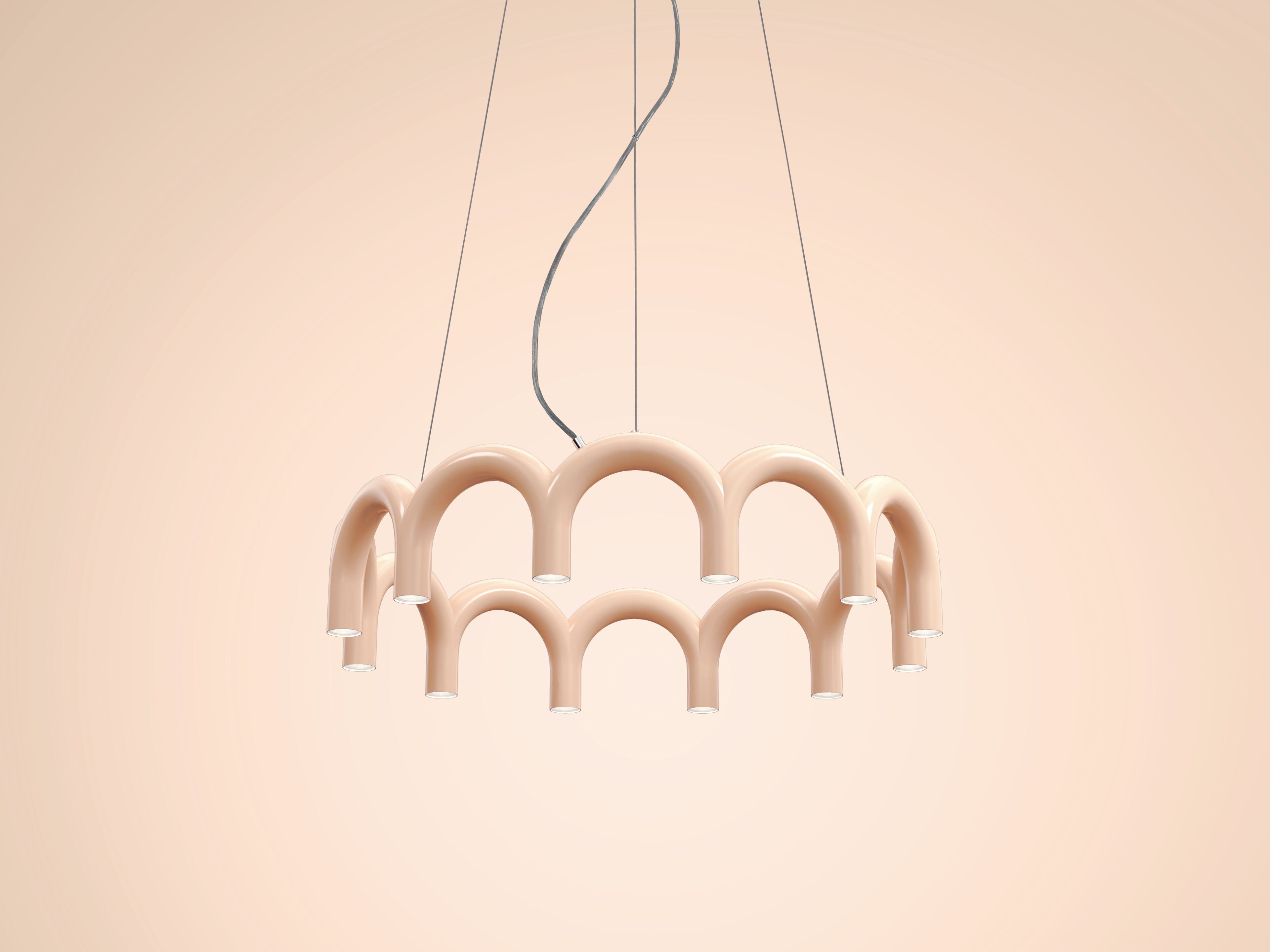 Стальной подвесной светильник OBLURE Arch ARCH-00046358 - Вид №2