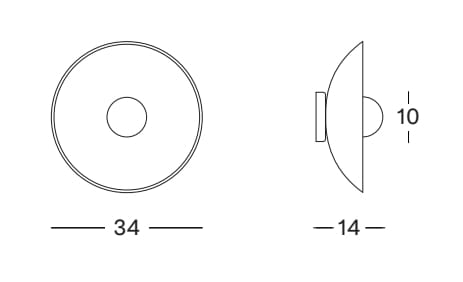Керамический светодиодный настенный светильник Vincent sheppard Arvin ARCH-00035313 - Вид №7