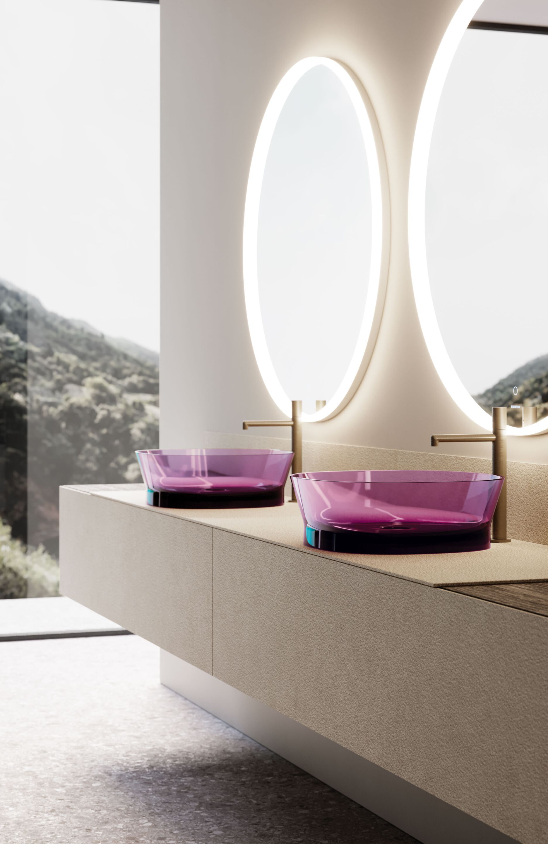 Хромалитовый квадратный умывальник DISENIA Habe ARCH-00134376 - Вид №1