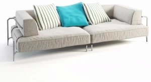 Coro 2-местный тканевый диван