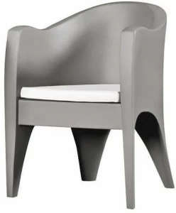 GANSK Садовый стул из стекловолокна с подлокотниками Ocean G3202