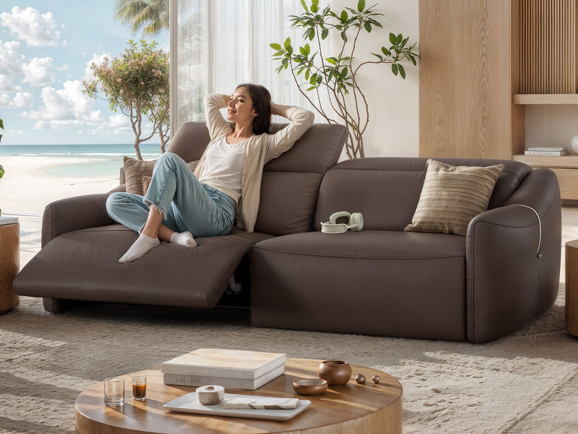 3-местный тканевый диван Sofanella Самоа ARCH-00013632 - Вид №1