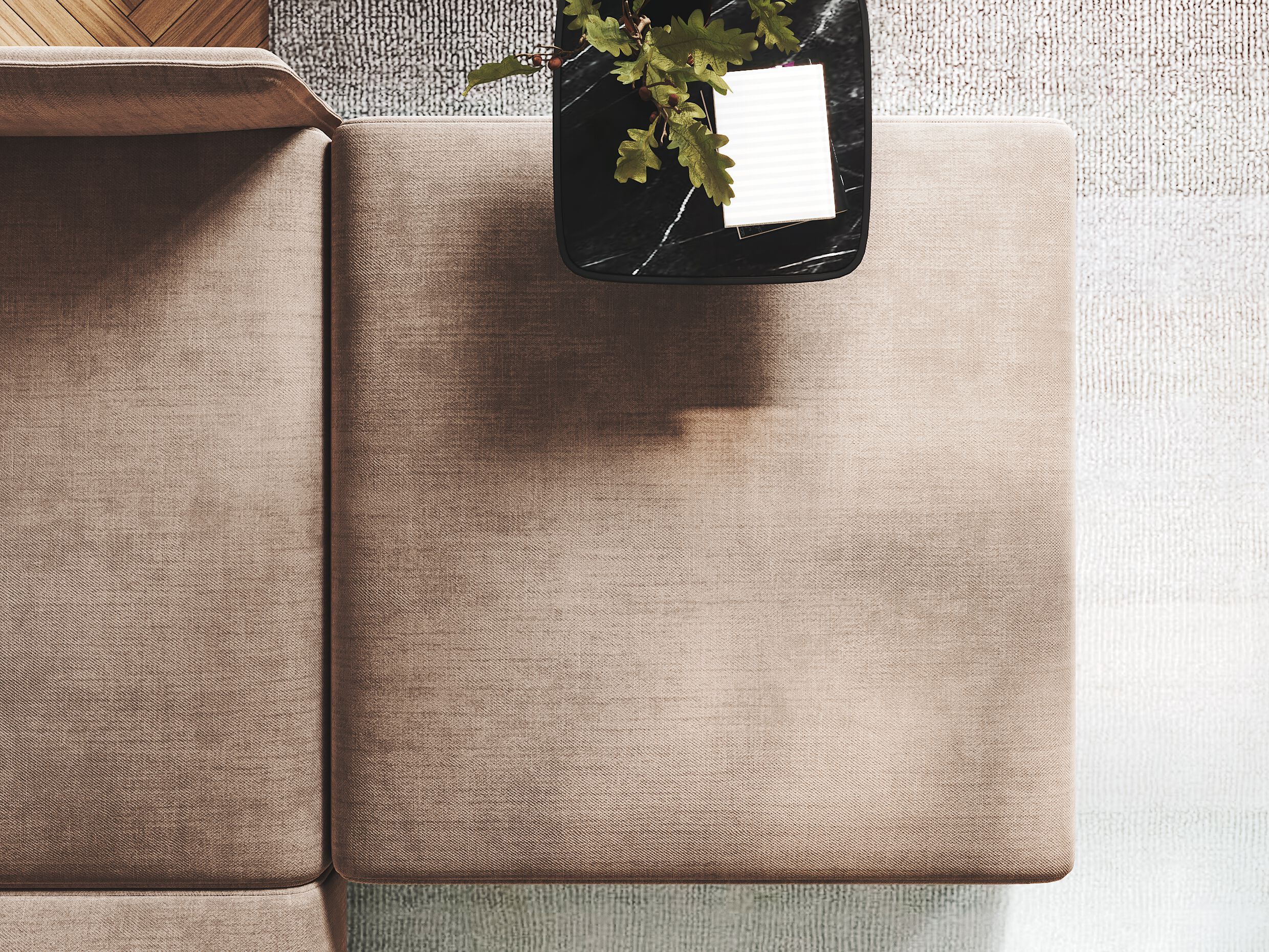 3-местный тканевый диван PRADDY Metro ARCH-00028255 - Вид №5