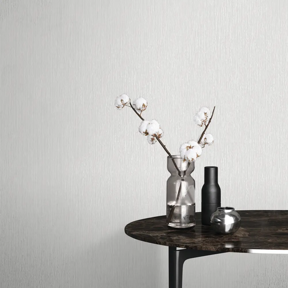 WALL UP Neon: флизелиновые обои светло-серые для стильного интерьера 89383194 STLM-1473969 - Вид №3