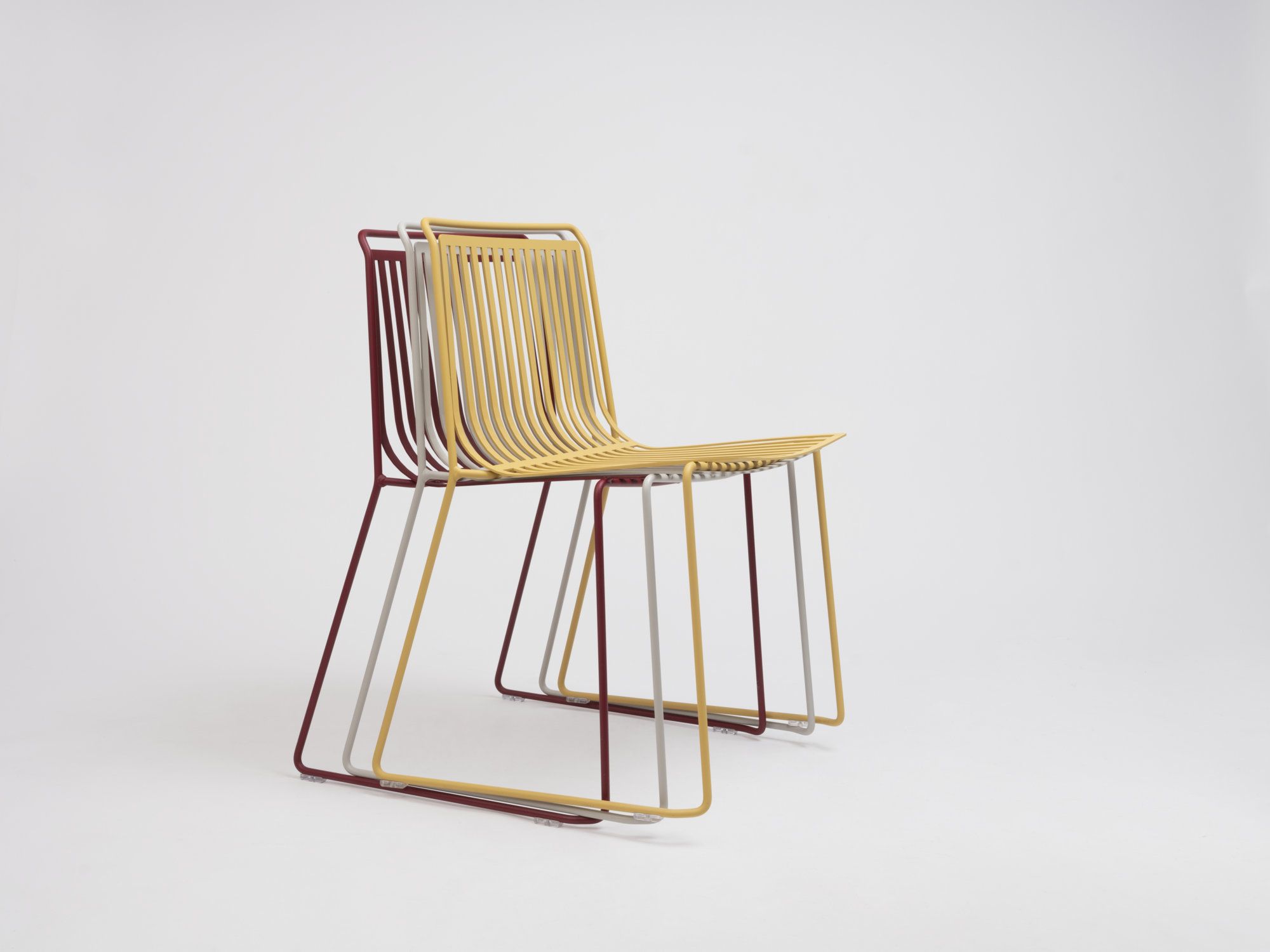 Стальной салазок штабелируемый садовый стул ONDARRETA Alo ARCH-00073956 - Вид №6