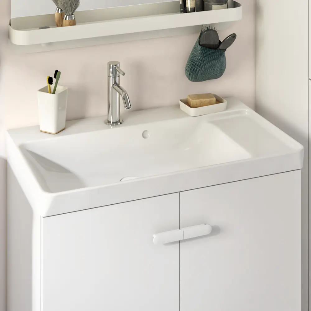 Sensea Easy — накладная раковина 71 см для компактной ванной 82644555 STLM-0032803 - Вид №9