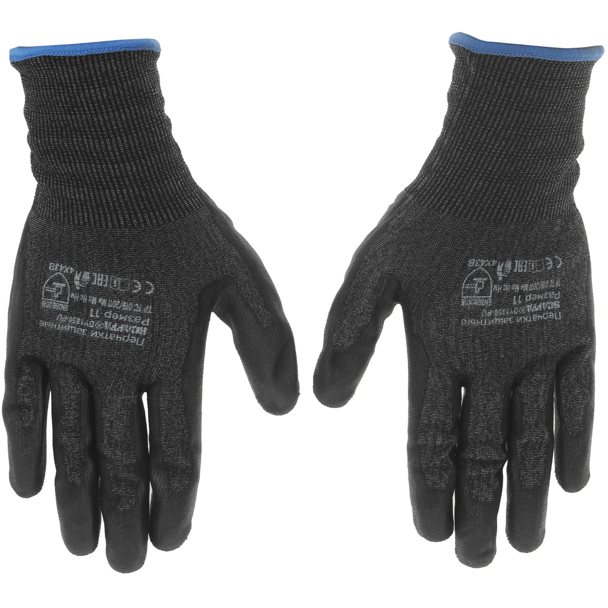 Перчатки трикотажные Scaffa DY1850-PU-11 5320243 STDN-0113324