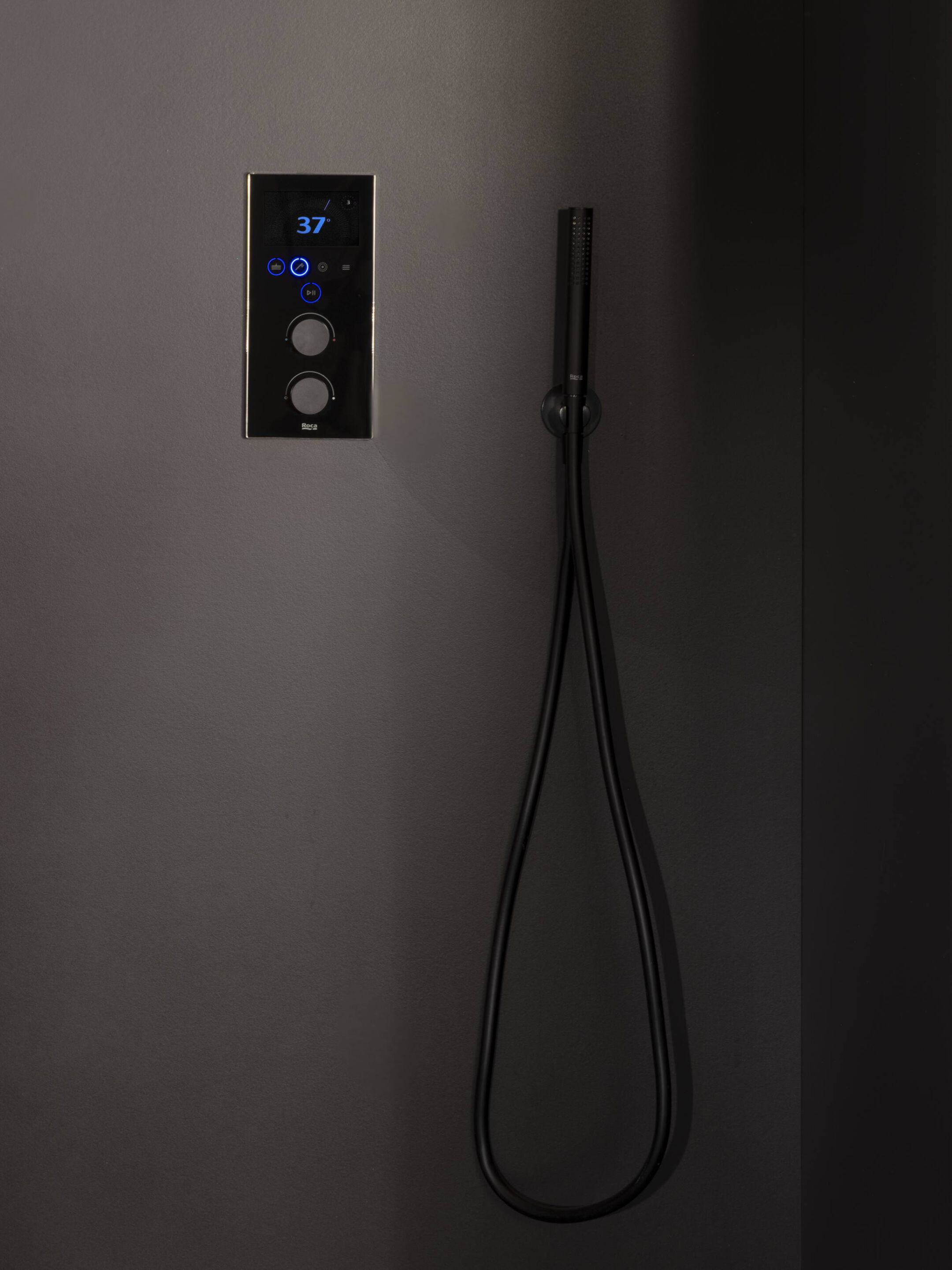 Металлический ручной душ с фиксированной струей Roca Звезда ARCH-00151037 - Вид №1