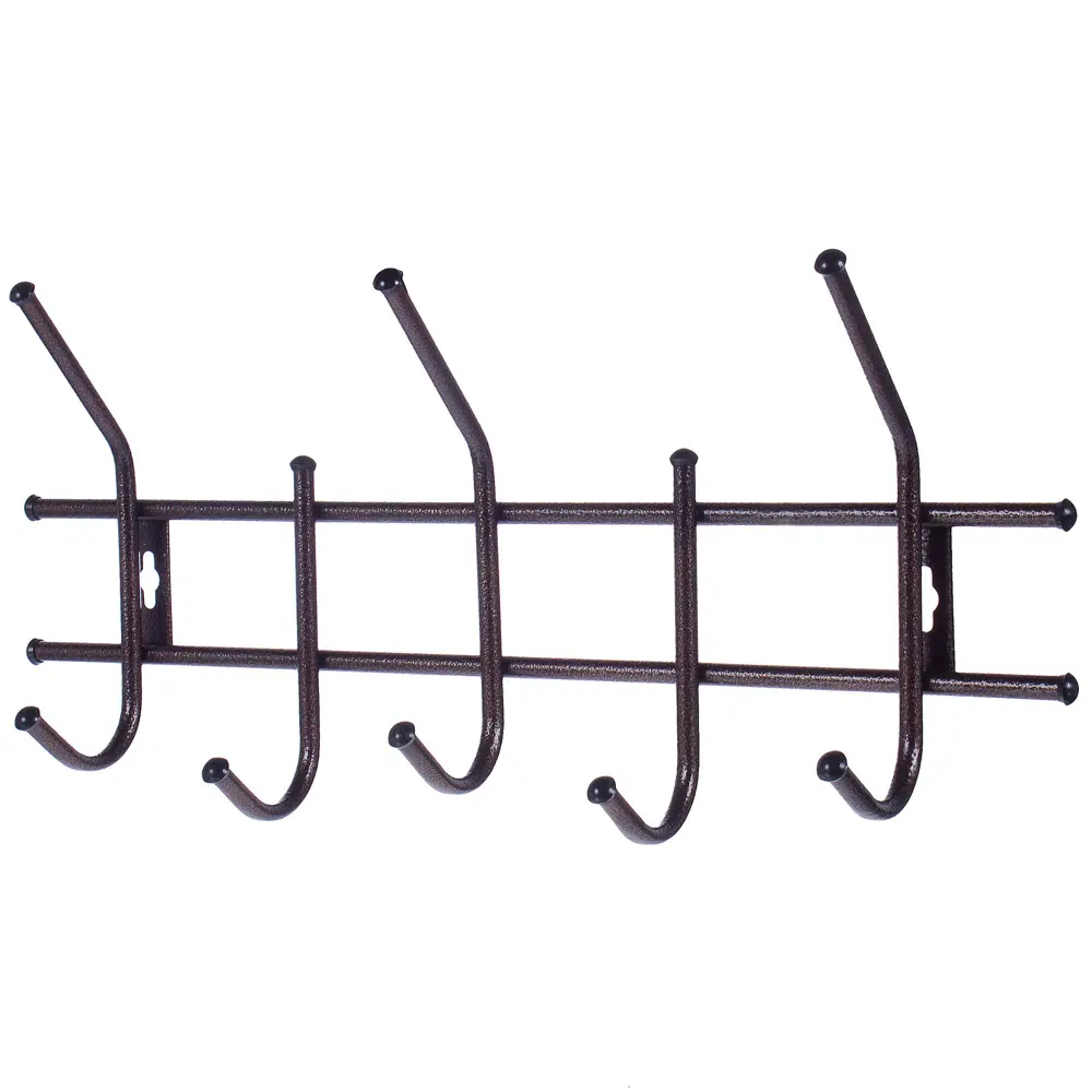 Santreyd Вешалка настенная медная с 5 крючками для эргономичного хранения 10531235 Стандарт STLM-0000630