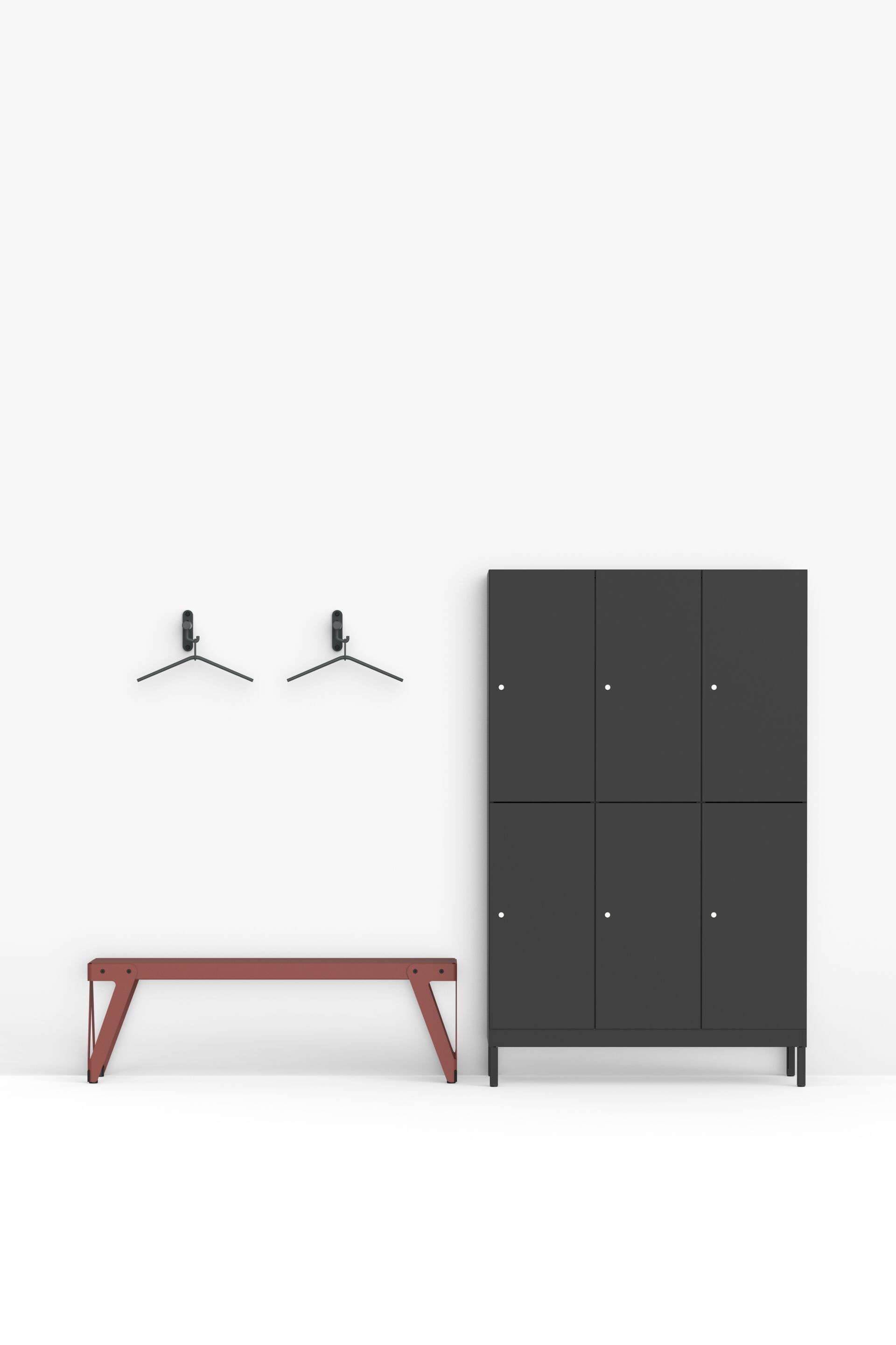 Стальная скамья с порошковым покрытием FUNCTIONALS Lloyd ARCH-00058716 - Вид №10