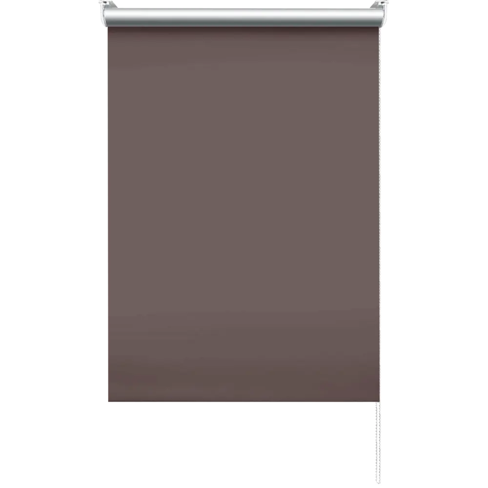 Штора рулонная блэкаут Эскар 60x160 см коричневая Terra 2 BLACKOUT STLM-2004055