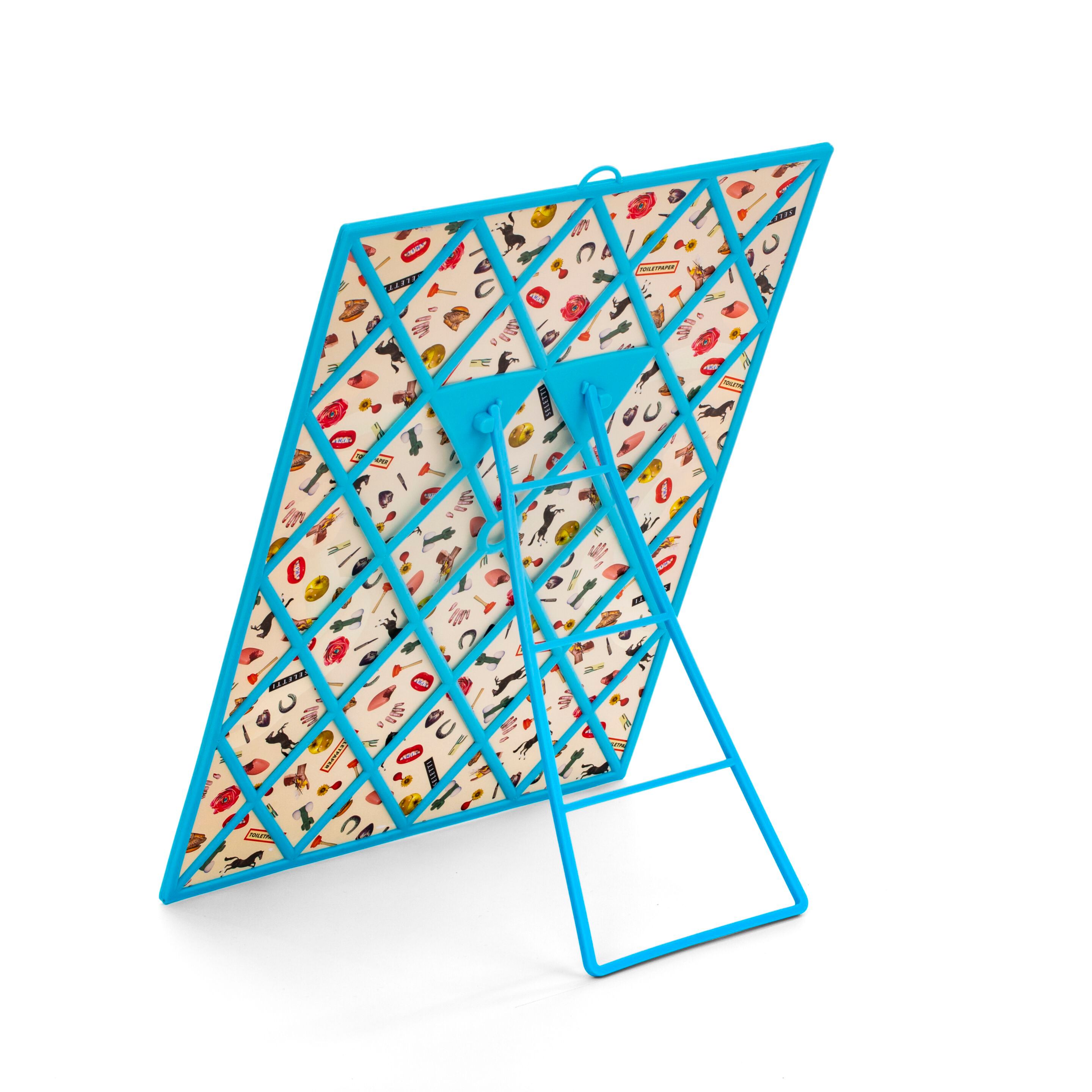 Настенное зеркало с пластиковой рамкой Seletti Seletti wears Toiletpaper ARCH-00096726 - Вид №2