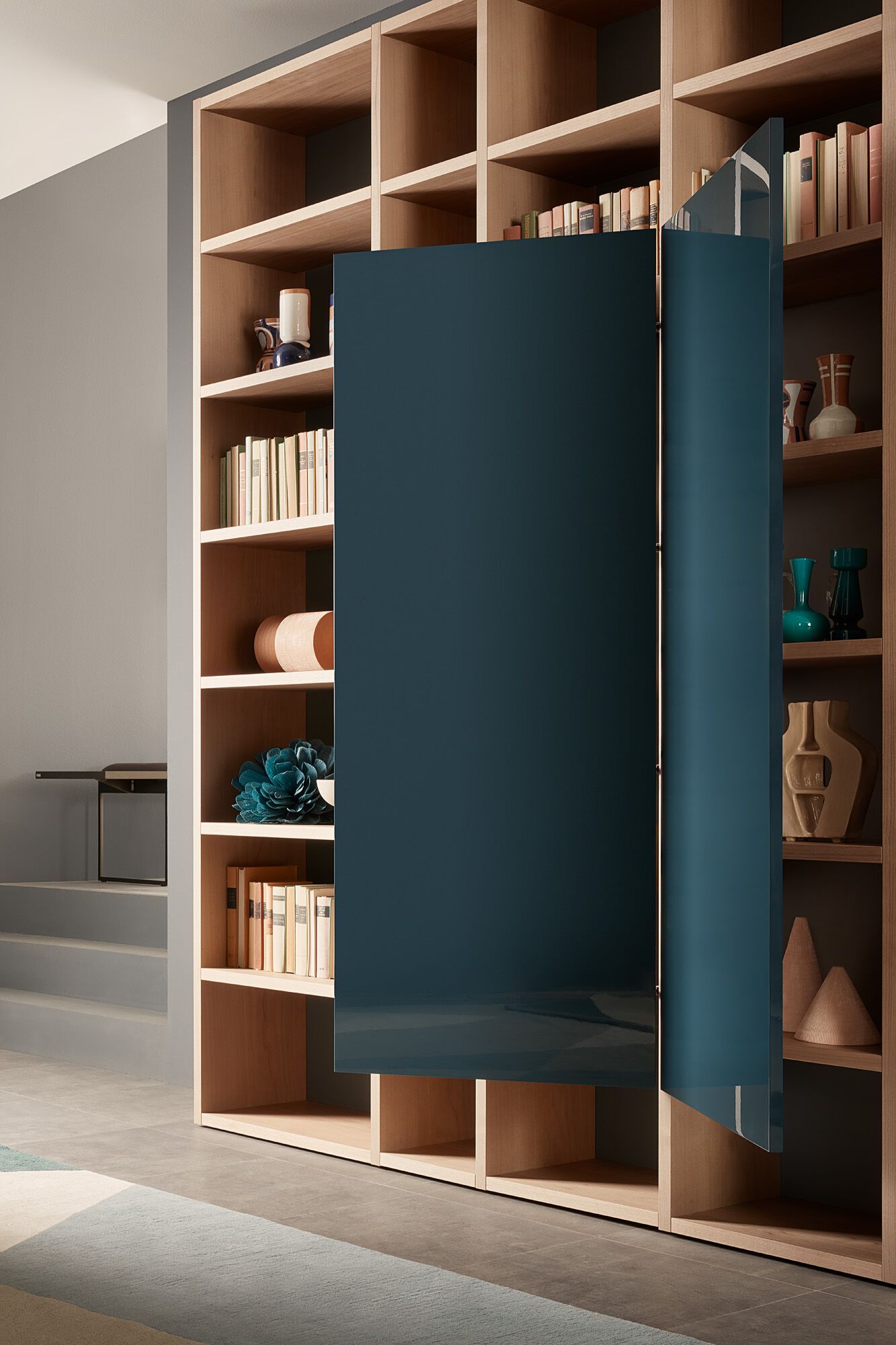 Индивидуальный модульный модульный книжный шкаф Lema Selecta ARCH-00117006 - Вид №37