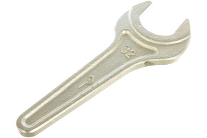 15786731 Ключ 32 с открытым зевом односторонний укороченный ТУ ст.40Х оцинкованный КГО 51115217 КЗСМИ