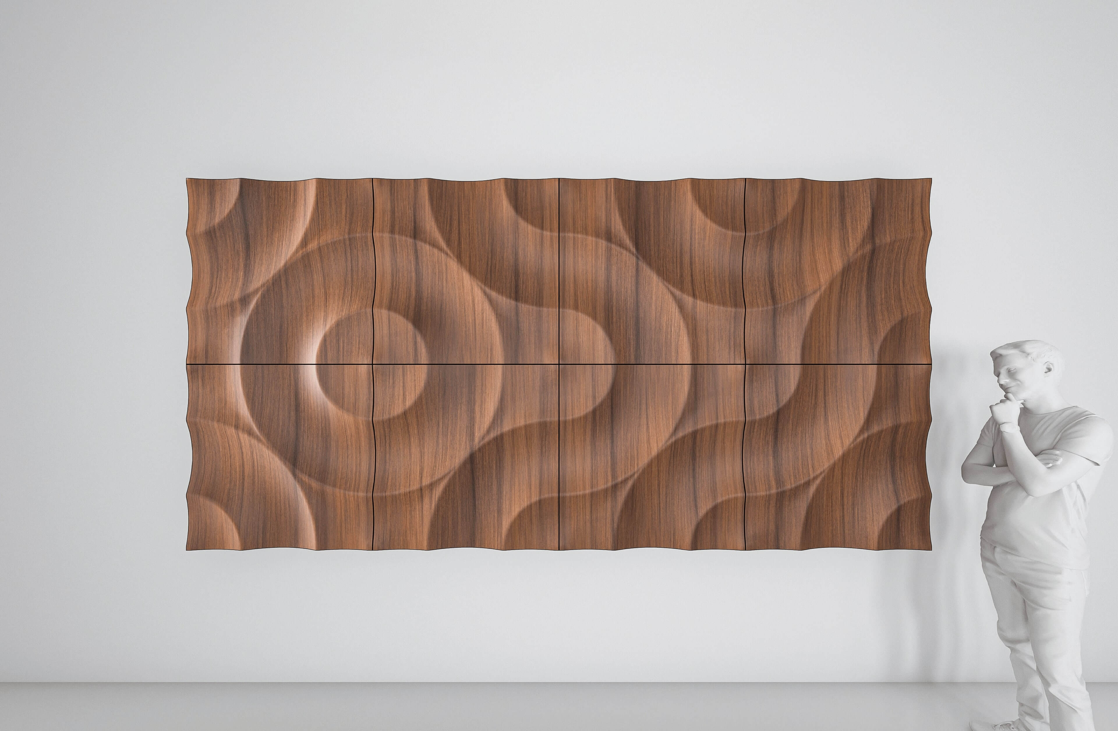 Деревянная настенная художественная композиция MOKO GAMMA ARCH-00095291 - Вид №9