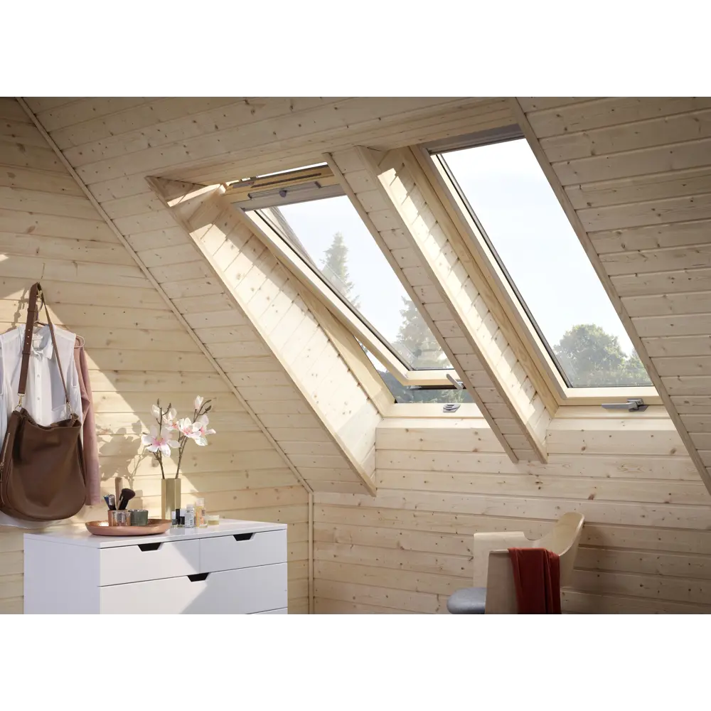 Окно мансардное с нижней ручкой Велюкс 66x118 см Velux STLM-2037985 - Вид №4