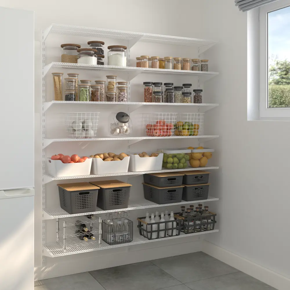 Направляющая двухрядная Spaceo 50 см цвет белый STLM-2033669 - Вид №4