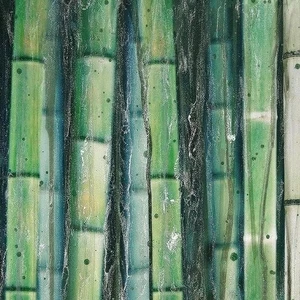 Декоративная панель Organic Bamboo Jungle in Green