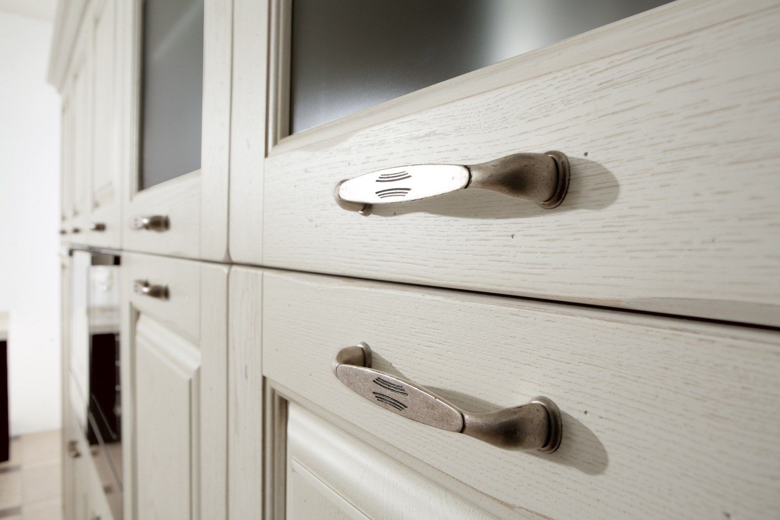 Встроенная кухня из ясеня с полуостровом Floritelli Cucine ARCH-00115946 - Вид №7