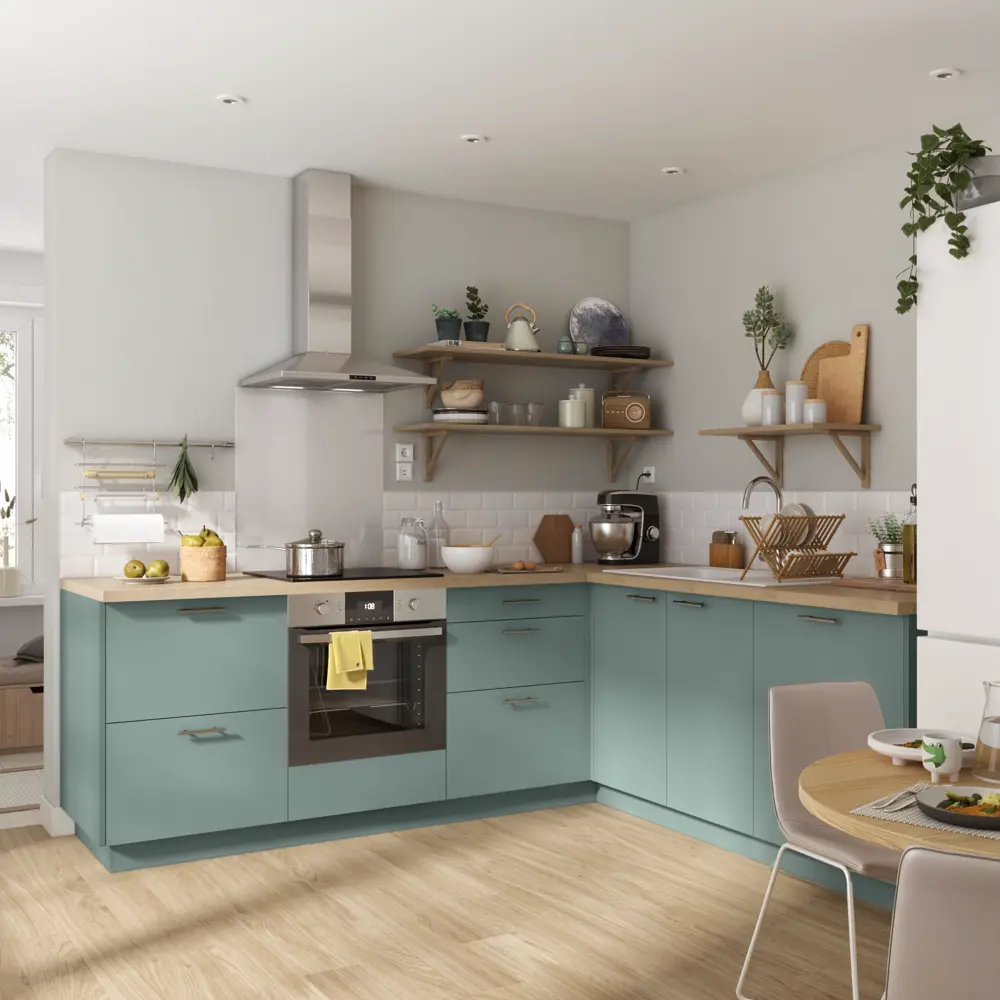 DELINIA ID Фасад кухонный София грин - матовый зеленый для современной кухни 85183196 STLM-0059575 - Вид №12