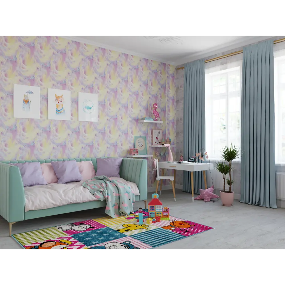 Карниз двухрядный 200 см металл/пластик цвет дуб РУССКИЕ КАРНИЗЫ Стандарт STLM-2126148 - Вид №4