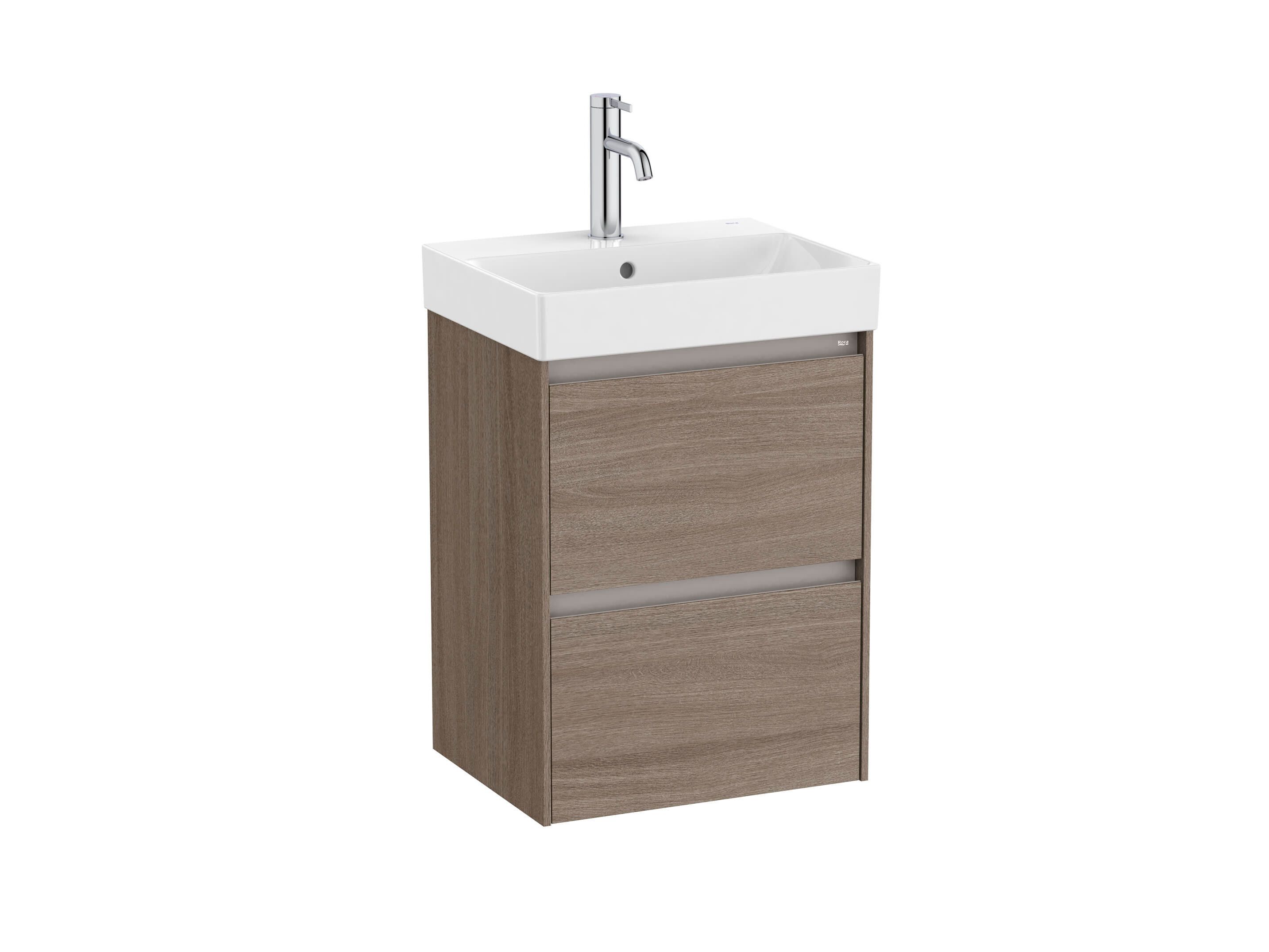 Деревянный подвесной умывальник с ящиками Roca Ona ARCH-00143040