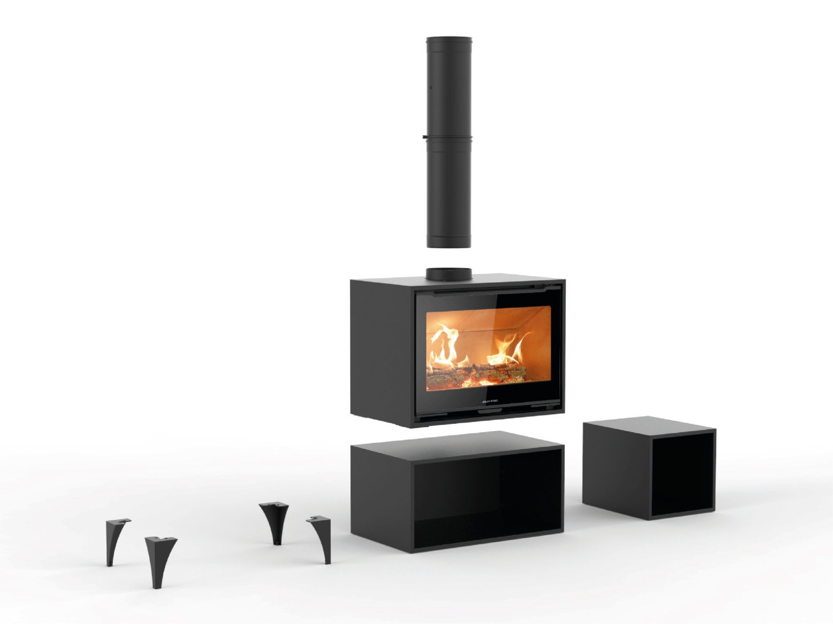 Дровяная печь для обогрева воздуха Jolly Mec воздушные системы ARCH-00117979 - Вид №9