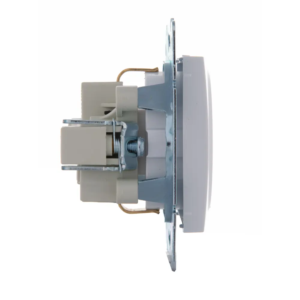 Розетка Lezard Karina с защитой от детей цвет белый STLM-2105708 - Вид №1