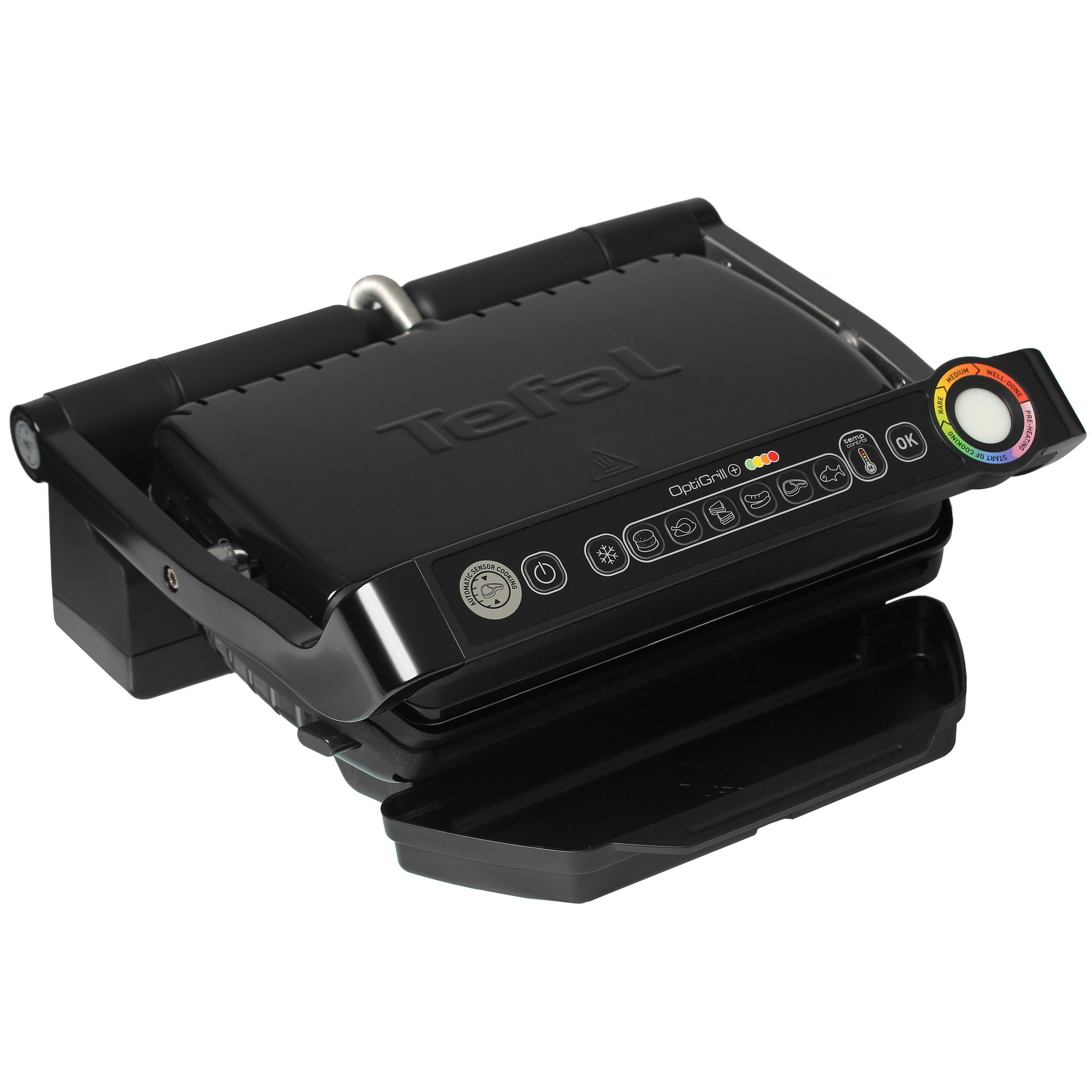 9964135 Гриль Tefal Optigrill+ GC712812 черный STDN-0106077
