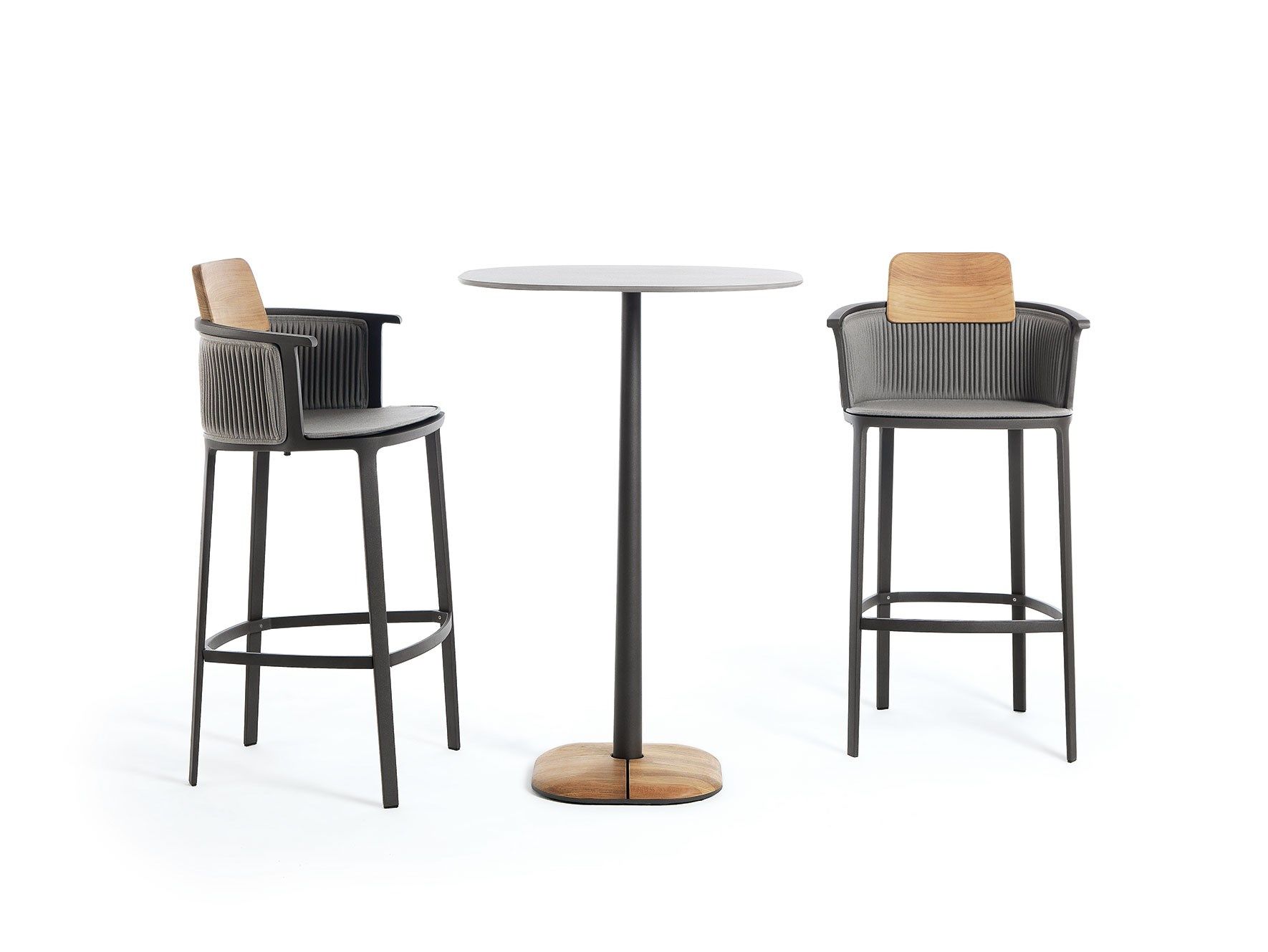 Высокий стол из керамического камня Ethimo Enjoy ARCH-00146741 - Вид №2