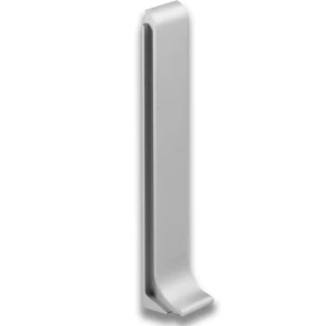 Соединитель для плинтуса Профиль-Опт 60мм алюминий цвет серебро