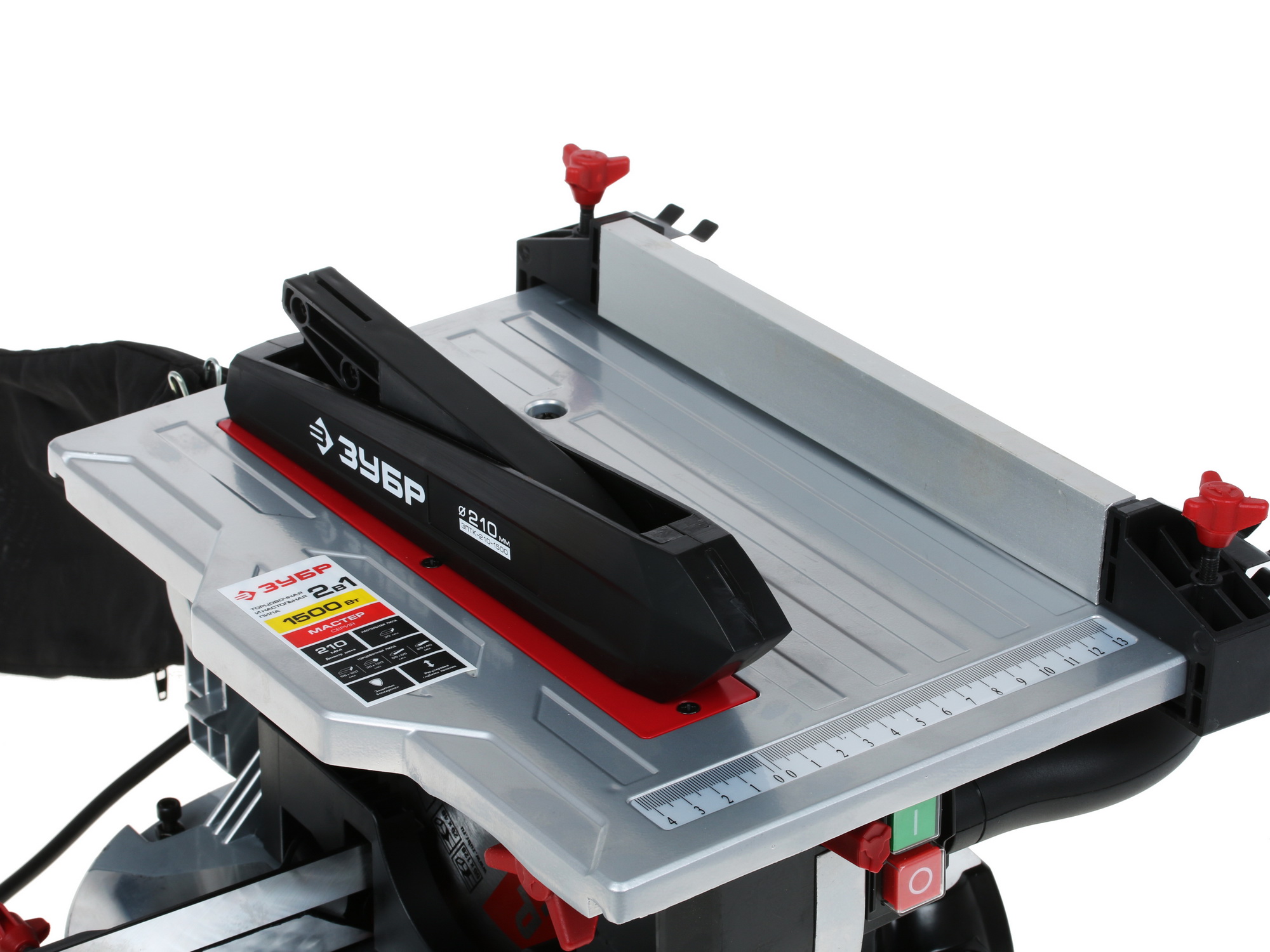 Торцовочная пила комбинированная Зубр ЗПТК-210-1500 8103316 STDN-0089231 - Вид №5